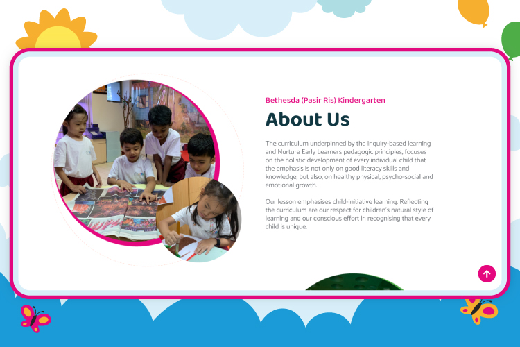 Website Revamp for BPRK.sg: programmes page screen 3