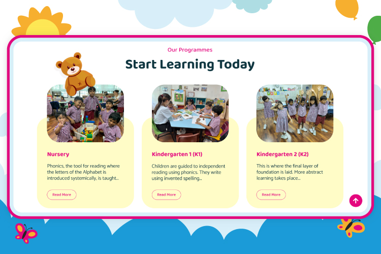 Website Revamp for BPRK.sg: programmes page screen 5